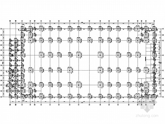 槽钢钢梁施工图资料下载-[世博会]空间钢梁（桁）架结构非洲馆结构施工图