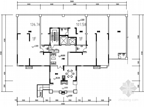 [宁夏]现代风格居住区规划及单体设计方案文本（国外知名事务所）-现代风格居住区规划及单体设计平面图