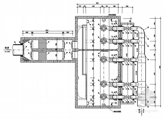 深井泵房的设计资料下载-泵房设计图