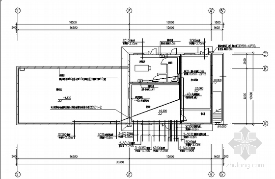 电气用房的设置资料下载-某设备用房电气施工图