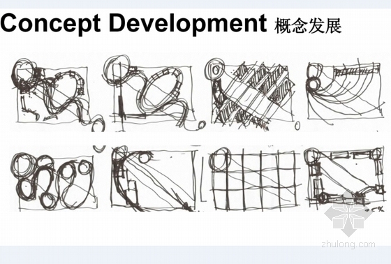 [昆明]现代商业综合体规划设计概念方案文本-综合体建筑分析图