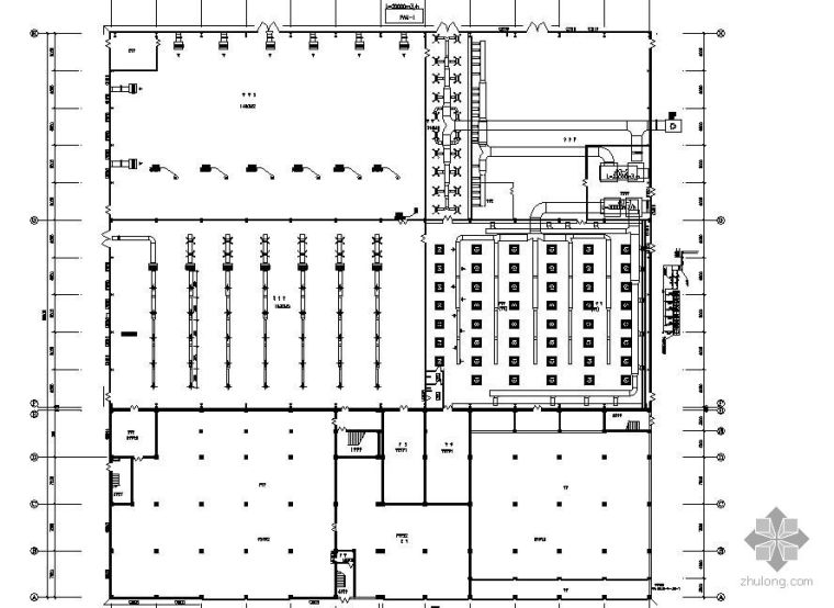 食品生产车间设计平面图资料下载-某食品厂净化空调图纸