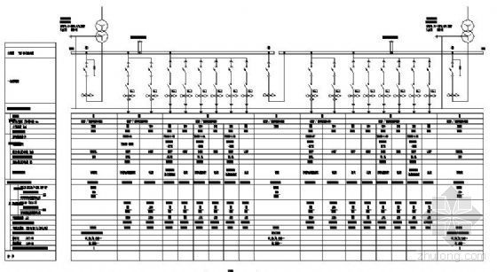 石化通用机械资料下载-某石化原料油罐区电气系统图