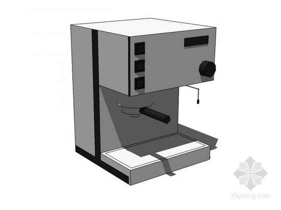 咖啡机犀牛模型资料下载-咖啡机