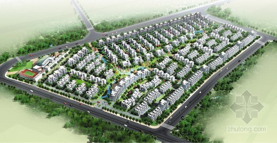 别墅庭院规划方案资料下载-[上海]某别墅区规划方案文本