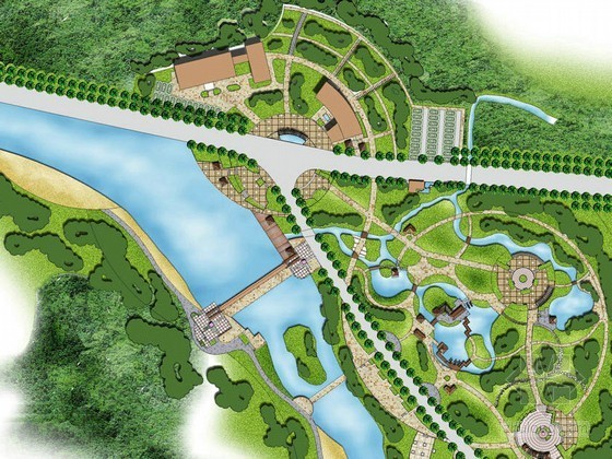 生态旅游园林景观设计资料下载-[浙江]生态旅游区景观设计方案