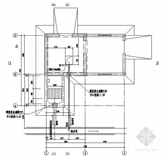 潜污泵的规范资料下载-某道路雨水泵房潜污泵的安装图纸