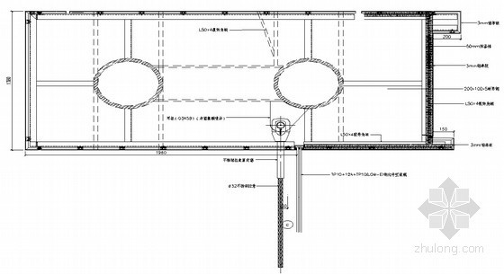 大型客运站单索结构体系夹具玻璃幕墙工程施工工法-竖索上端（固定端）与钢结构的连接 