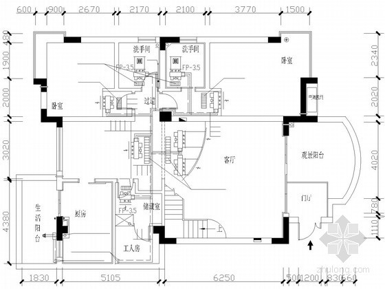 中央空调设计方案ppt资料下载-某住宅户式中央空调设计方案图