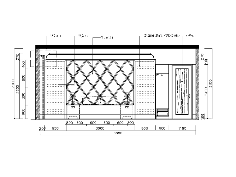 美式古典别墅设计CAD施工图(含实景图)立面图
