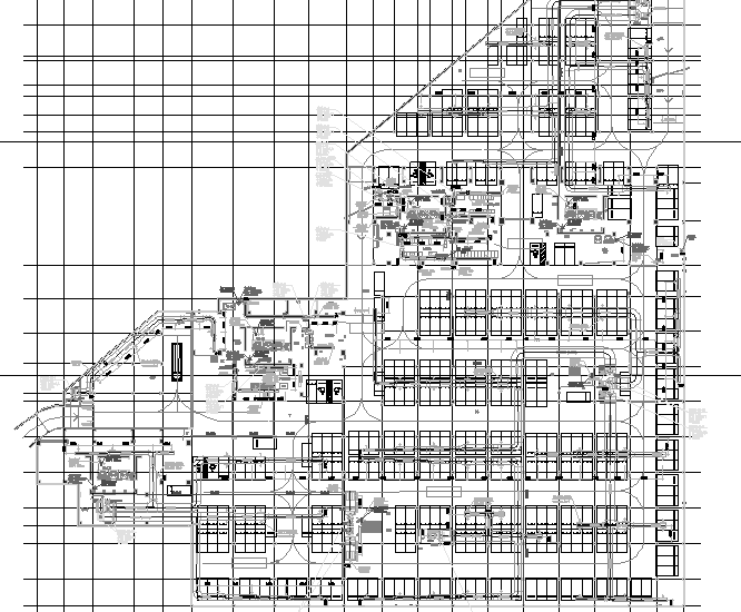 江西高层防排烟系统设计资料下载-[广东]高层商住楼空调通风防排烟系统设计施工图（机房设计）