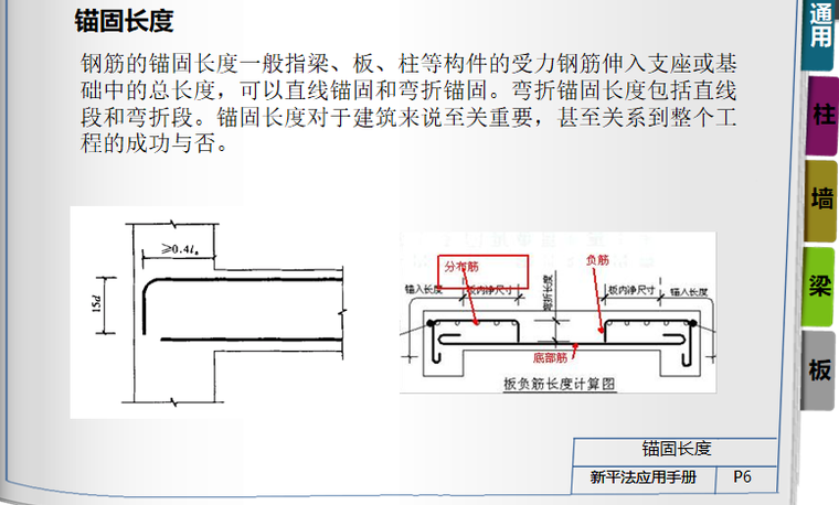 （新点软件）钢筋计算内部培训讲义-锚固长度