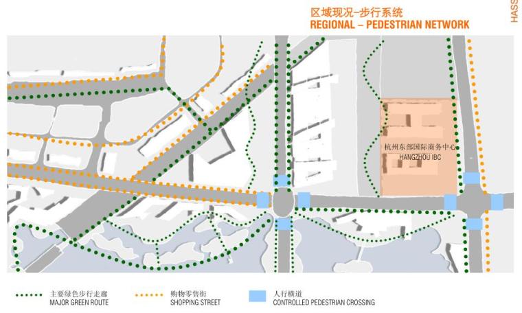 [浙江]某东部国际商务中心景观设计文本PDF（121页）-步行系统