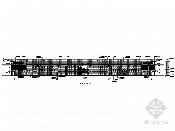 [德州]某高铁站站房综合楼建筑施工图-图5