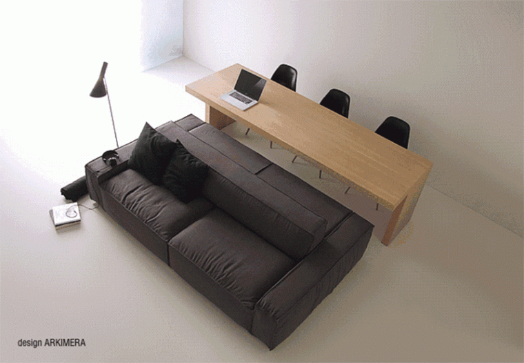 用这9种方法布置沙发，感觉客厅可以大一倍_24