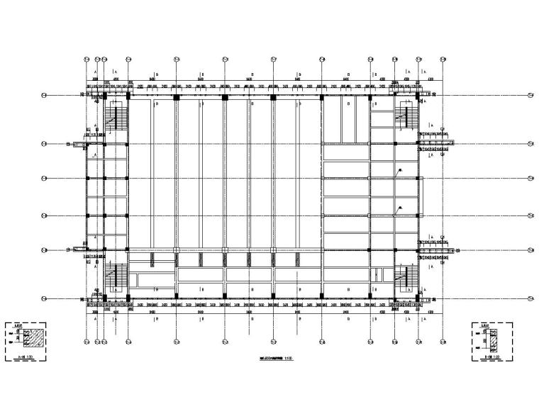 场馆幕墙图纸资料下载-[江苏]地上三层框架结构体育馆铝板幕墙工程施工图