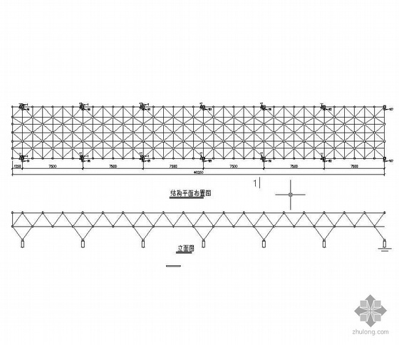 网架结构安装图资料下载-某平板网架结构施工图