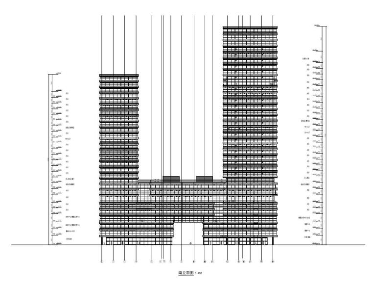 [广东]超高层幕墙立面知名电子商业办公楼建筑设计方案文本-超高层幕墙立面知名电子商业办公楼建筑效果图超高层幕墙立面知名电子商业办公楼建筑立面图