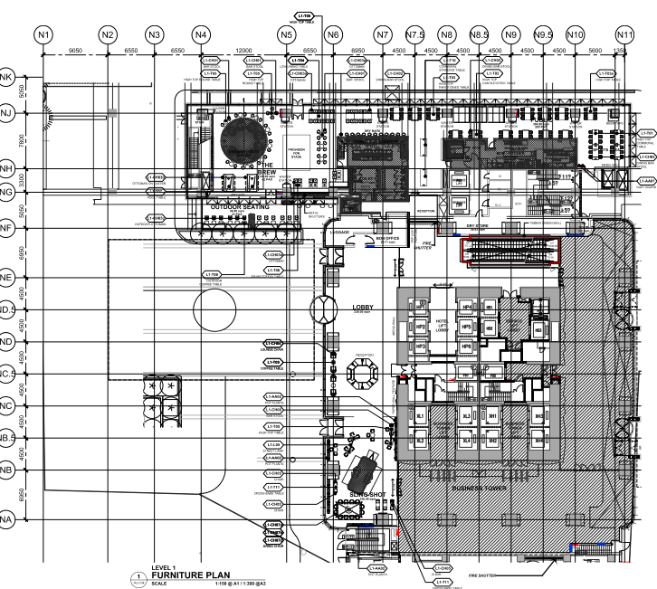 饭店包间装修图片资料下载-[北京]迪拜SKM-北京新国贸饭店室内装修施工图+设计方案+软装方案+物料+官方摄影