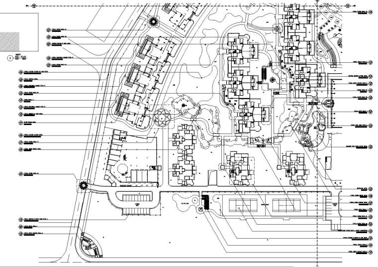 cad景观铺地施工图设计资料下载-[广东]HoroyHoneyLake景观设计施工图（45个CAD）