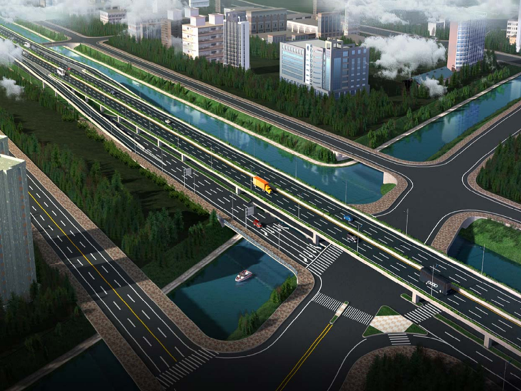 南京钢箱梁斜拉桥施工方案资料下载-快速通道钢箱梁工程安装施工方案