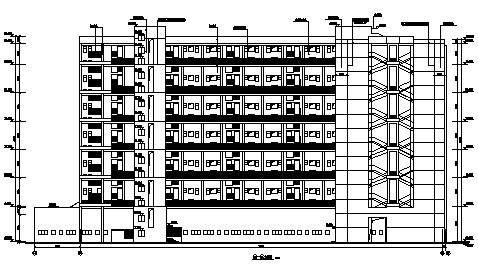 塔式建筑设计施工难点资料下载-高层多栋塔式住宅建筑施工图（含有水暖电全专业图纸）