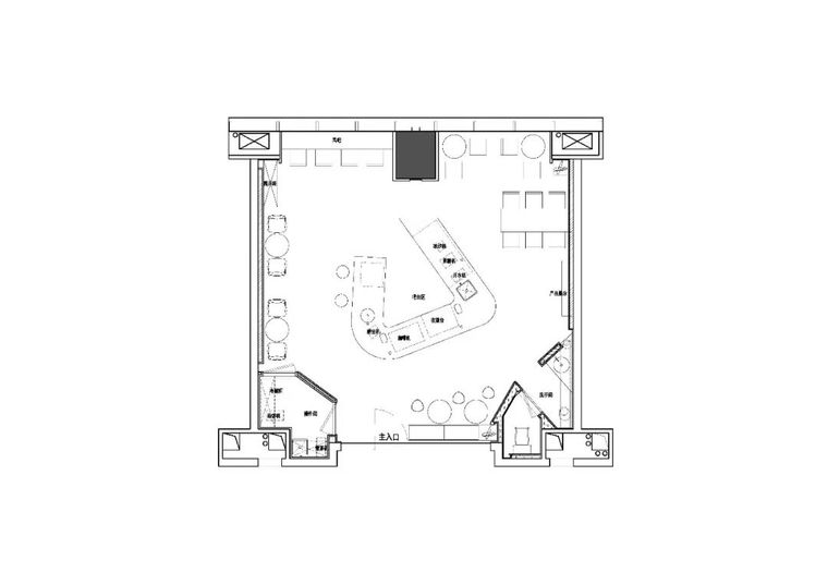 让人第一眼就被牢牢吸引住的，E² CAFE咖啡厅_23