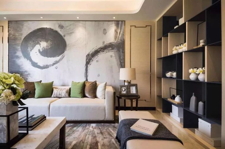 新中式沙发墙，高贵不庸俗，这才是中国人家中该有的调性_27