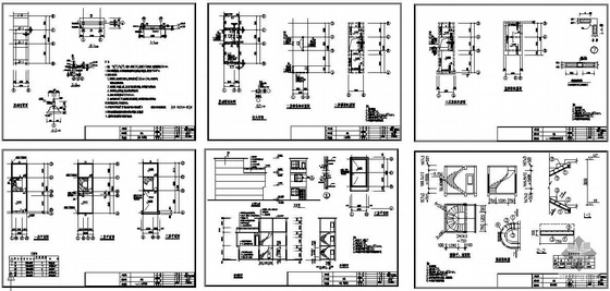 2019工程图纸全套资料下载-某私人住宅工程图纸