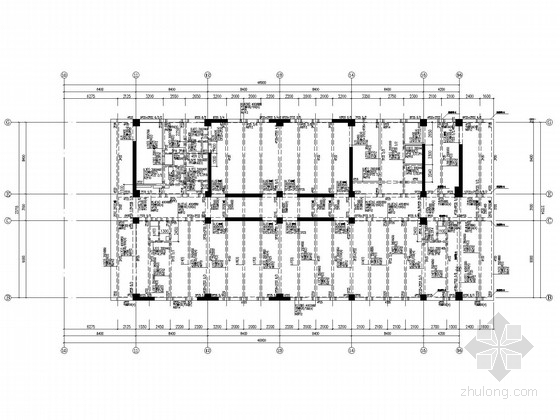 11层新中式住宅施工图资料下载-11层框剪住宅结构施工图