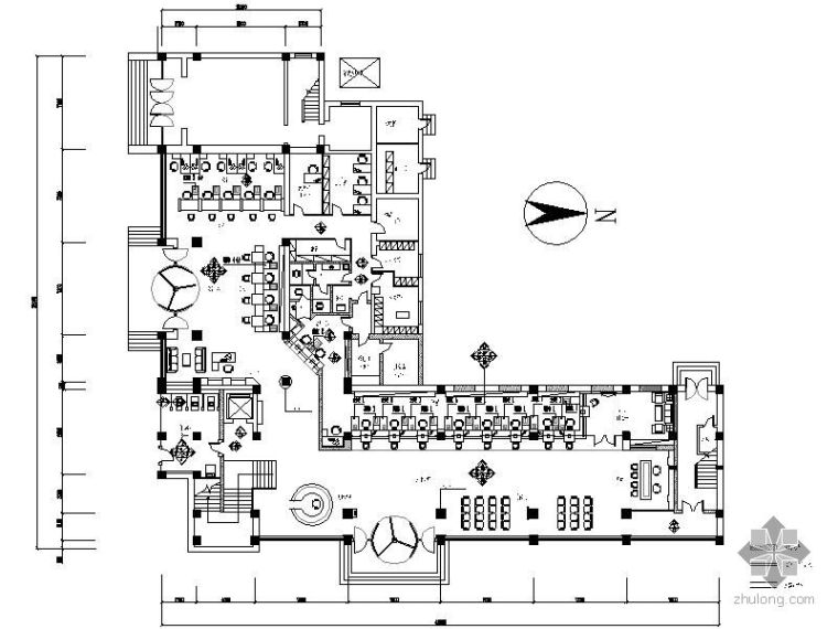 室内装饰工程施工规范资料下载-银行室内装饰工程施工图