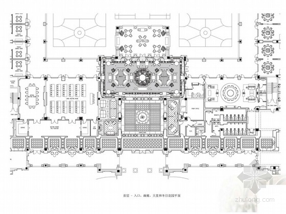 意式风情酒店设计资料下载-[杭州]优雅生态区欧式风情酒店设计概念图