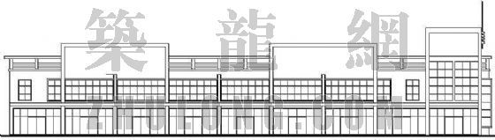 售楼中心二层设计方案资料下载-某二层商业楼设计方案
