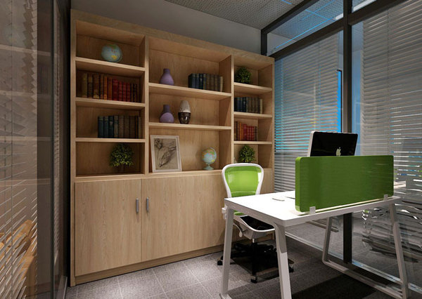 小型科技公司办公室装修设计效果图_5