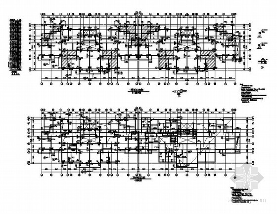 33层住宅结构设计资料下载-合肥某33层剪力墙住宅结构设计图(2、5号楼)