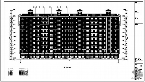 地上设备基础图纸资料下载-大连某框架剪力墙商住楼全套图纸(含建筑、结构、设备图纸)