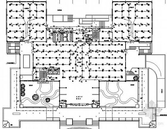 某图书馆弱电图纸建筑资料下载-广州某五层图书馆电气图纸