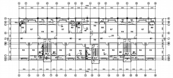 6层普通住宅楼su资料下载-某6层住宅楼水电图纸