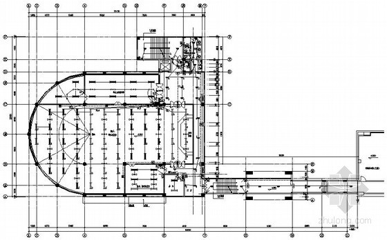 4层图书馆施工图资料下载-四层图书馆大楼电气施工图纸