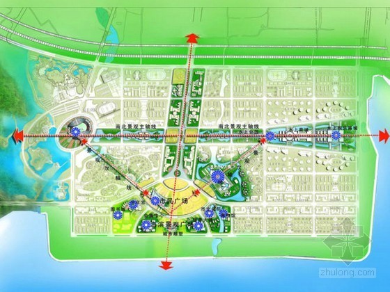 乐清市中心公园规划设计资料下载-[乐清]区域规划设计