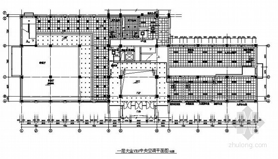 办公楼VRV空调图纸资料下载-某办公楼大金VRV空调图纸