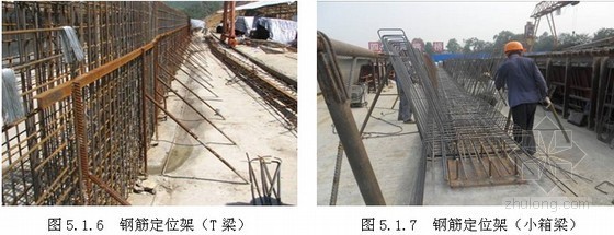 [四川]高速公路桥梁工程施工工艺及安全控制技术71页（附标准图示）-钢筋定位架