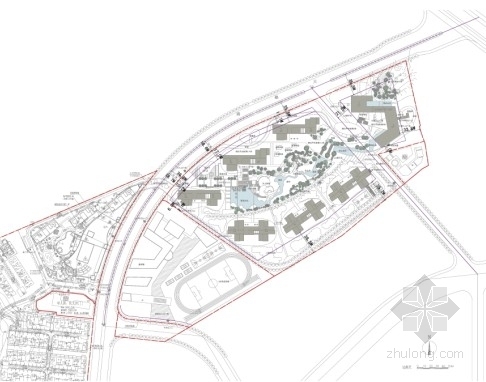 [广东]现代风格住宅区规划及单体设计方案文本（含cad）-住宅区分析图