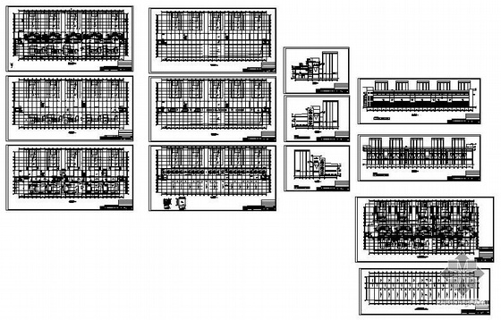 10000平建筑结构图资料下载-[英汉]印度某电厂建筑结构图