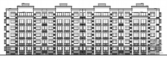 郑州建筑改造案例资料下载-[郑州市]某六层住宅楼改造建筑施工图