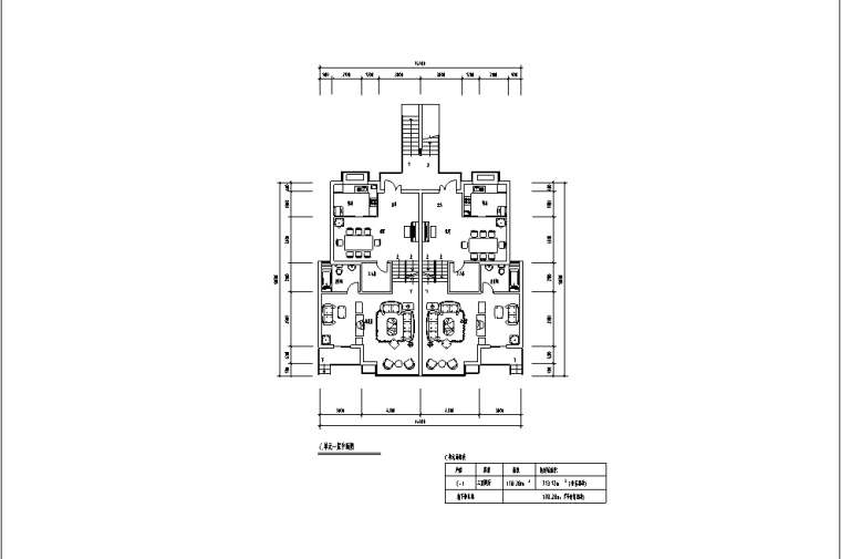 天江龙城小区规划建设方案设计及SU模型（21张）-一层平面图