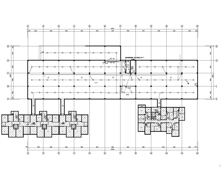 地下车库盖板结构图资料下载-中铁高层住宅及地下车库电气改造施工图（甲级设计研究院）