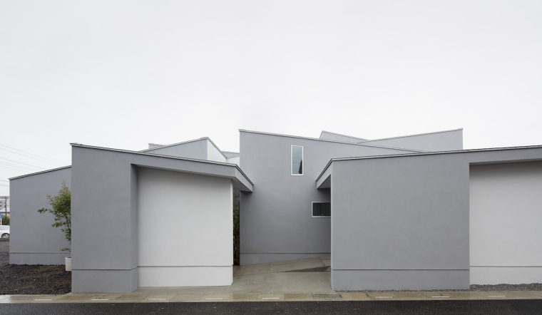 画室模型资料下载-错落堆叠的折扇：日本埼玉住宅 Current / 河野有悟建筑計画室