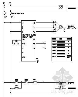 可逆配煤带式输送机资料下载-输送机变频控制图