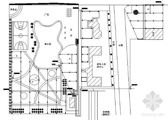 绿地广场cad资料下载-某知名地产广场喷灌设计及投资概算